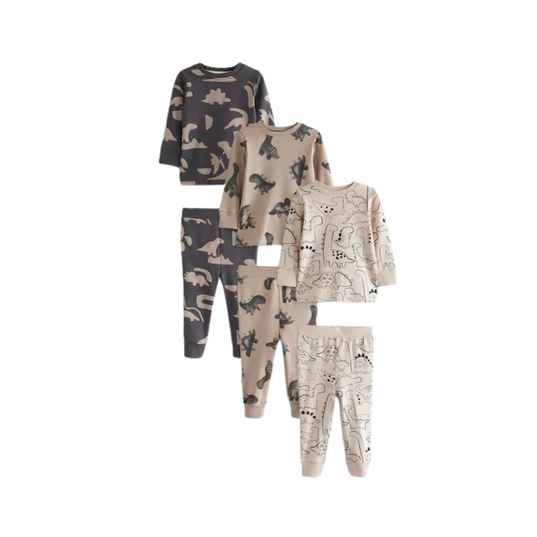 Boys Pajama Set-Pack Of 3